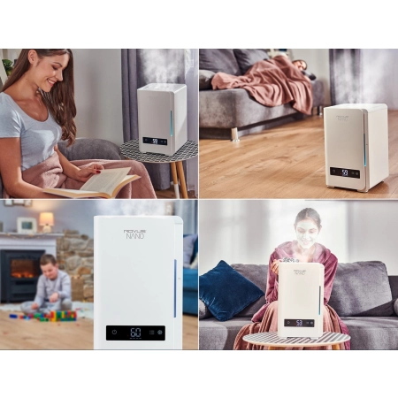 Nawilżacz powietrza Nano Rovus filtr i UV 70m2